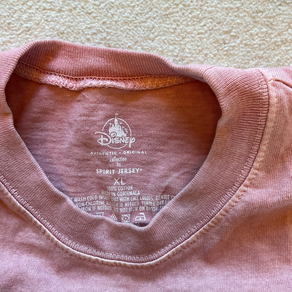 Walt Disney World Pink Crewneck Spirit Jersey 1X - Picture 3 of 5